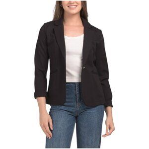 GREIGE Ponte Long Sleeve Leisure Jacket